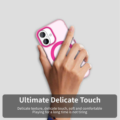 Custodia MagSafe per Apple iPhone 16 Plus, Techsuit, CandyCase, rosa