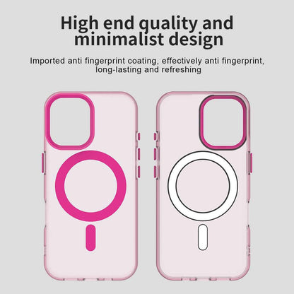 Custodia MagSafe per Apple iPhone 16 Plus, Techsuit, CandyCase, rosa