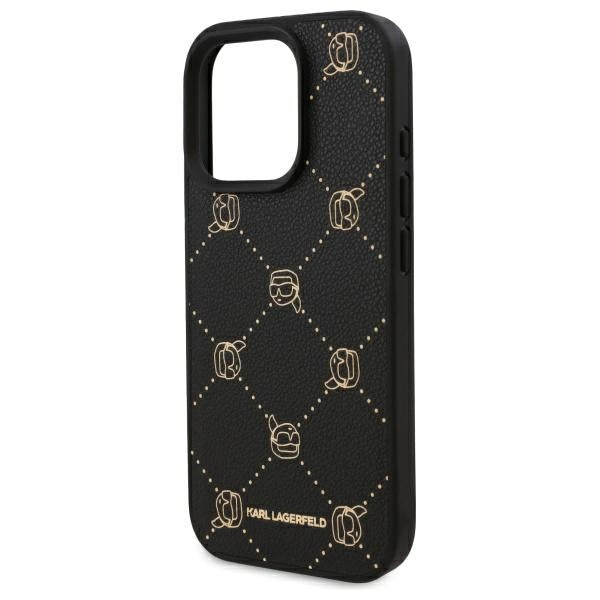 Custodia MagSafe per Apple iPhone 16 Pro, Karl Lagerfeld, Karl's Head, Nera