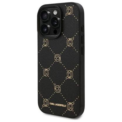 Custodia MagSafe per Apple iPhone 16 Pro, Karl Lagerfeld, Karl's Head, Nera