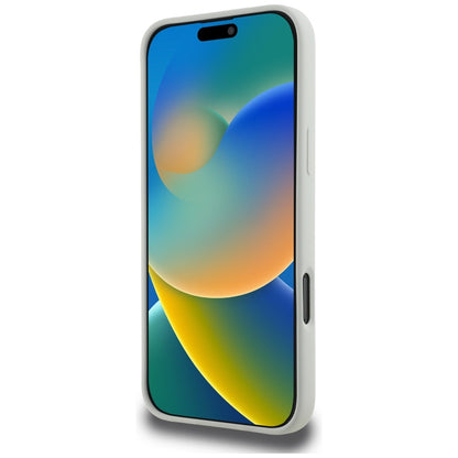 Custodia MagSafe per Apple iPhone 16 Pro, Karl Lagerfeld, Silicone Karl & Choupette's Heads, Beige