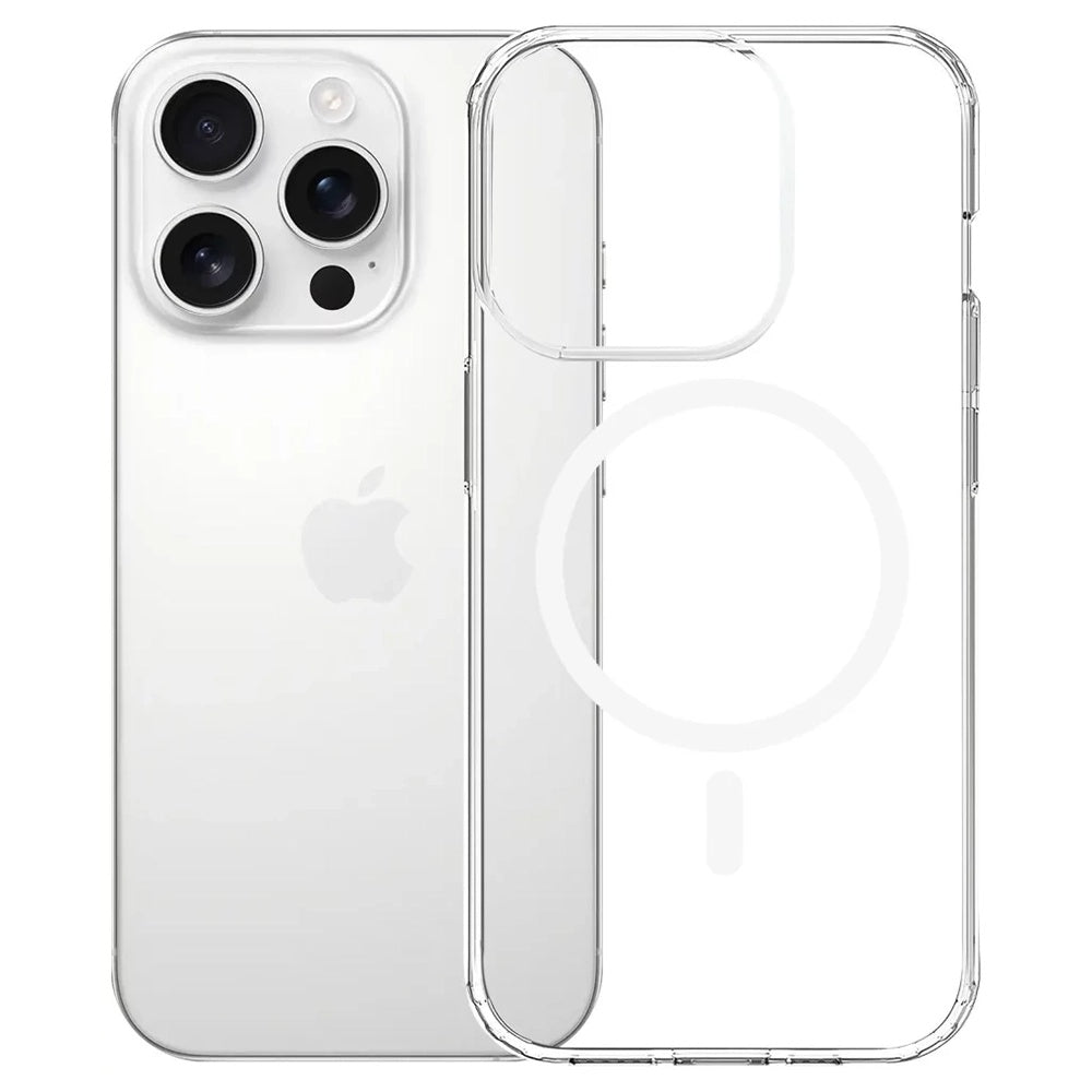 Custodia MagSafe per Apple iPhone 16 Pro Max, 3MK, Armor MagCase, Trasparente