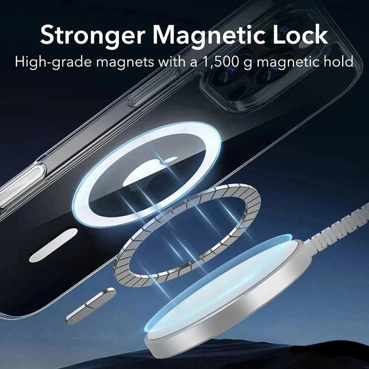 Custodia MagSafe per Apple iPhone 16 Pro Max, ESR, Classic Hybrid Slide, Nera Satinata