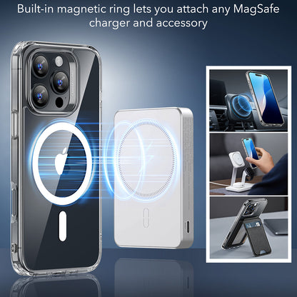Custodia MagSafe per Apple iPhone 16 Pro Max, ESR, Classic Hybrid, Trasparente