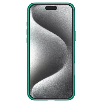 Custodia MagSafe per Apple iPhone 16 Pro Max, Nillkin, Iceblade Prop (senza ritaglio per fotocamera), Verde