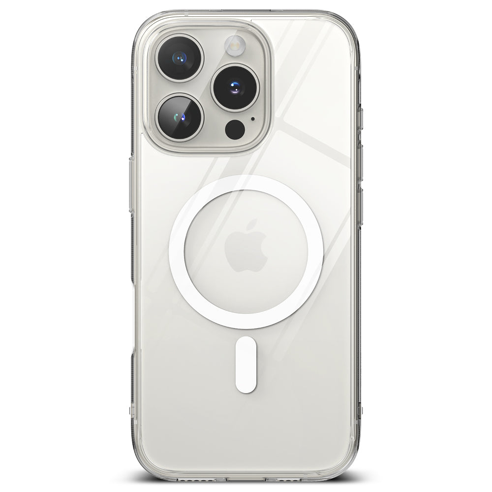 Custodia MagSafe per Apple iPhone 16 Pro Max, Ringke, Fusion, Trasparente