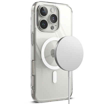 Custodia MagSafe per Apple iPhone 16 Pro Max, Ringke, Fusion, Trasparente