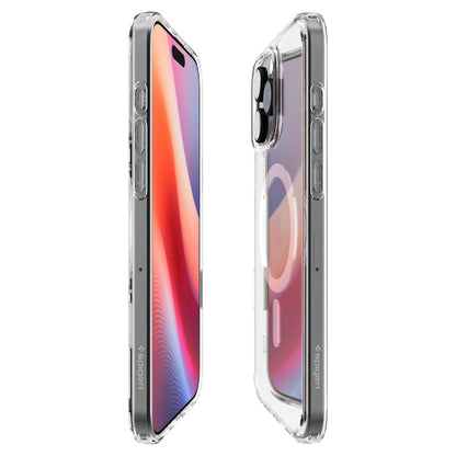 Custodia MagSafe per Apple iPhone 16 Pro Max, Spigen, Ultra Hybrid T, Bianca ACS08505
