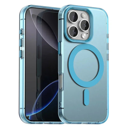 MagSafe Case for Apple iPhone 16 Pro Max, Techsuit, CandyCase, Blue