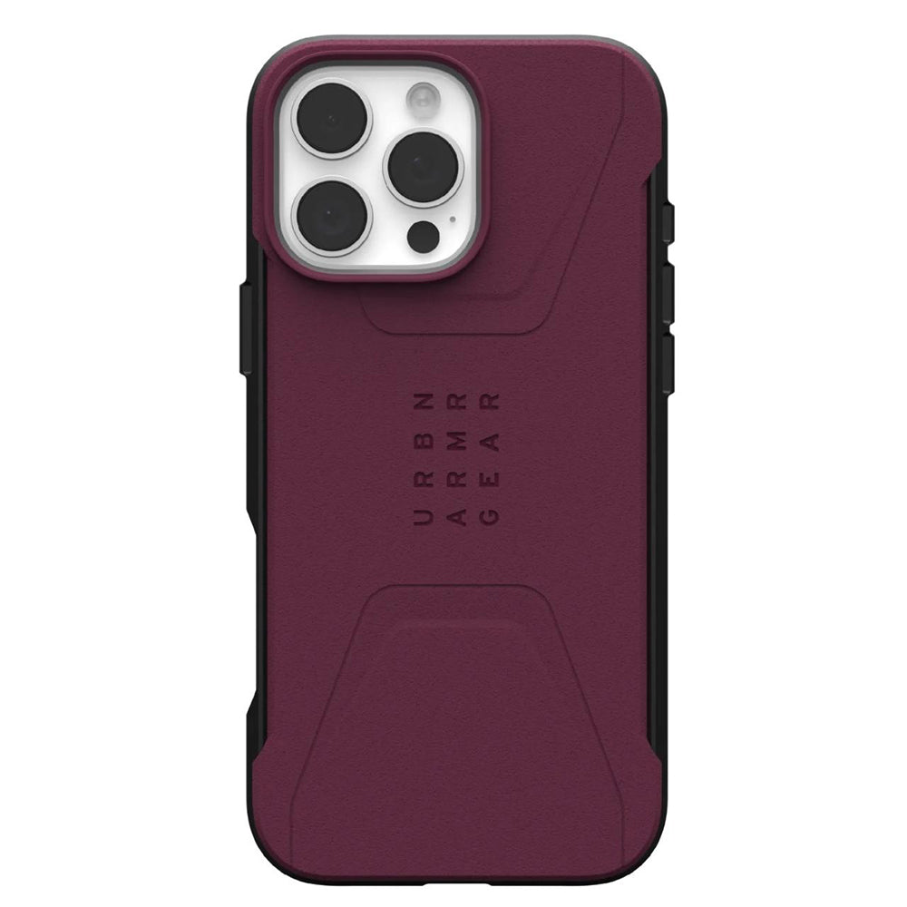 Custodia MagSafe per Apple iPhone 16 Pro Max, Urban Armor Gear, Civilian, Vinaccia