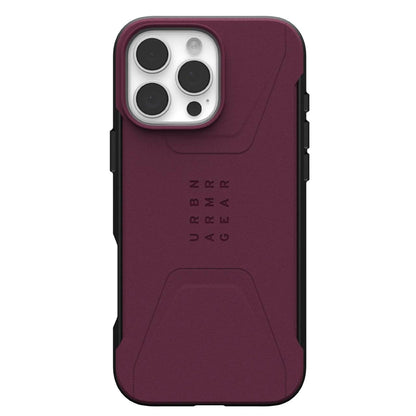 Custodia MagSafe per Apple iPhone 16 Pro Max, Urban Armor Gear, Civilian, Vinaccia
