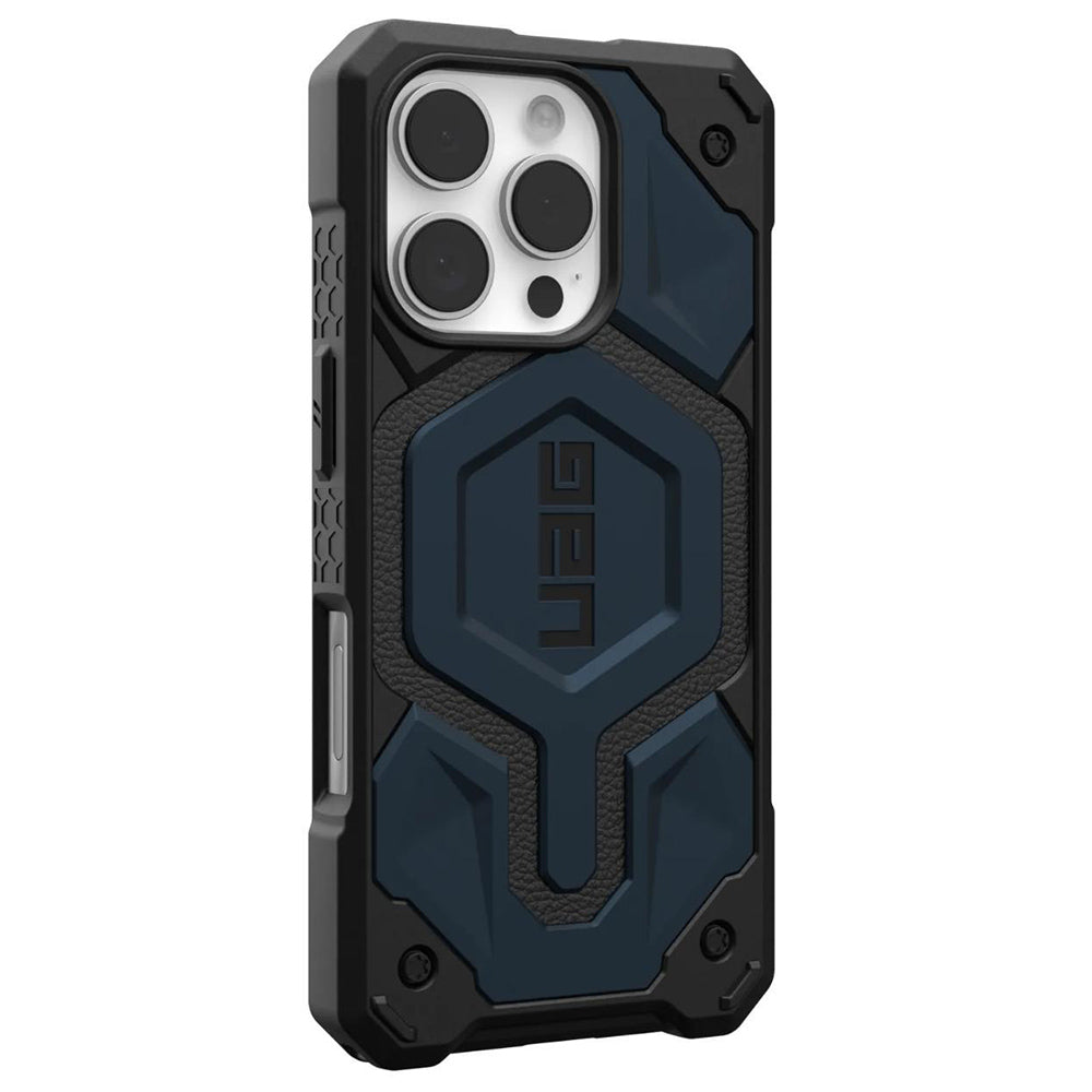 Custodia MagSafe per Apple iPhone 16 Pro Max, Urban Armor Gear, Monarch Pro, Blu Navy