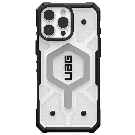 Custodia MagSafe per Apple iPhone 16 Pro Max, Urban Armor Gear, Pathfinder Clear, Trasparente