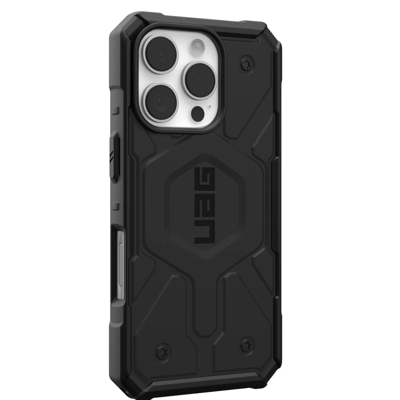 Custodia MagSafe per Apple iPhone 16 Pro Max, Urban Armor Gear, Pathfinder, Nera