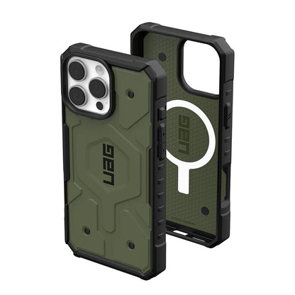 MagSafe Case for Apple iPhone 16 Pro Max, Urban Armor Gear, Pathfinder, Green