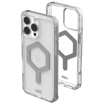Custodia MagSafe per Apple iPhone 16 Pro Max, Urban Armor Gear, Plyo, Trasparente