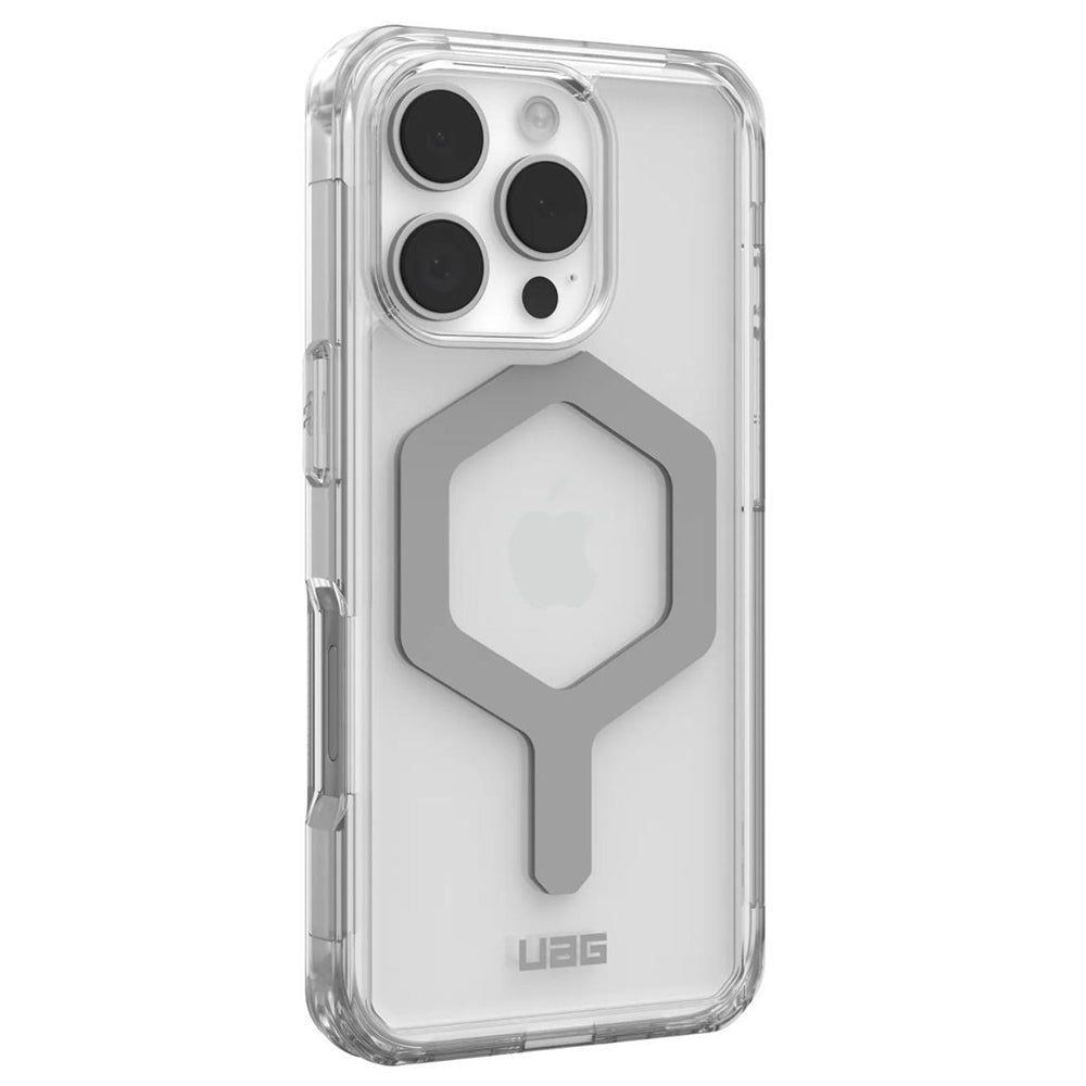 Custodia MagSafe per Apple iPhone 16 Pro Max, Urban Armor Gear, Plyo, Trasparente