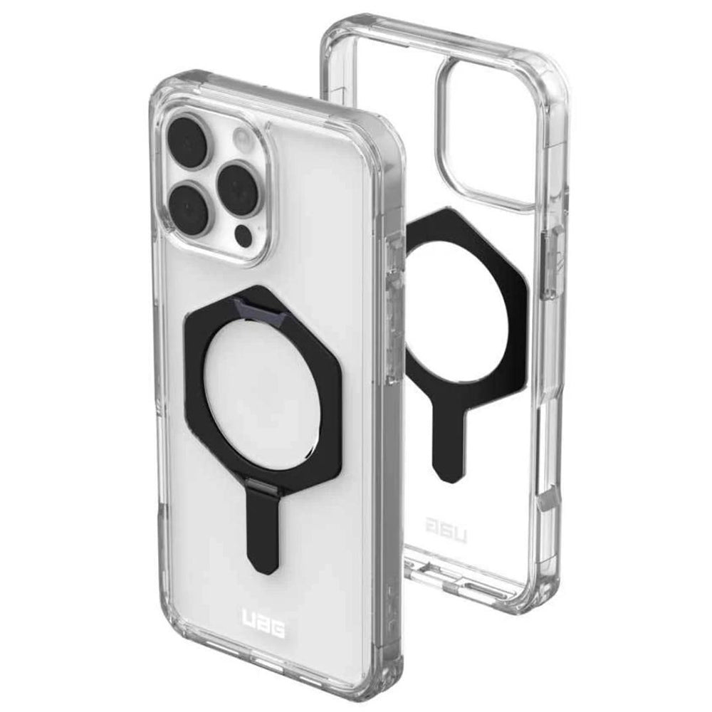 Custodia MagSafe per Apple iPhone 16 Pro Max, Urban Armor Gear, Plyo XTE, Nero Trasparente