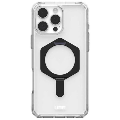 Custodia MagSafe per Apple iPhone 16 Pro Max, Urban Armor Gear, Plyo XTE, Nero Trasparente