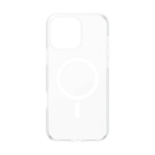Custodia MagSafe per Apple iPhone 16 Pro, PanzerGlass, Care Urban Combat, Trasparente Bianca