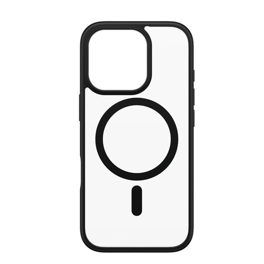 Custodia MagSafe per Apple iPhone 16 Pro, PanzerGlass, Frame, Trasparente Nera