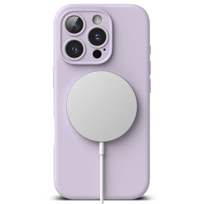 Custodia MagSafe per Apple iPhone 16 Pro, Ringke, Silicone, Viola