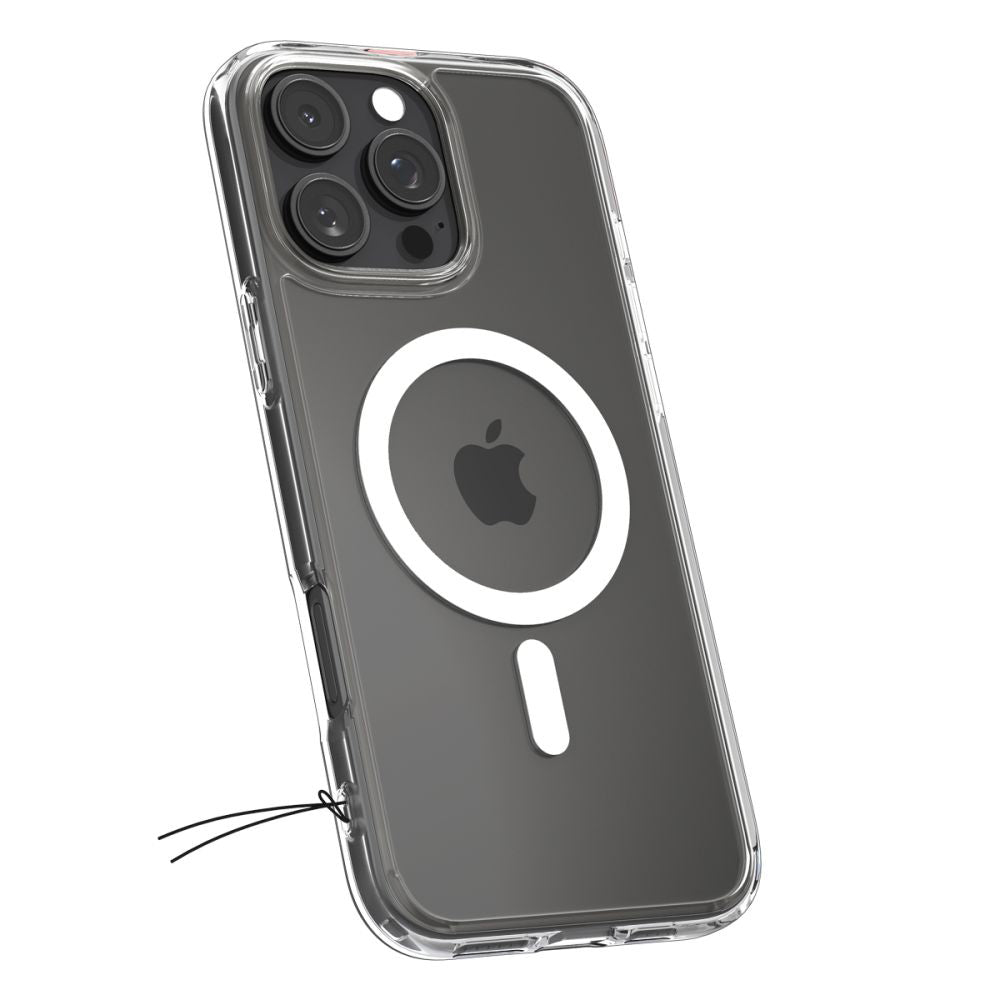 Custodia MagSafe per Apple iPhone 16 Pro, Spigen, Ultra Hybrid, Bianca ACS08129