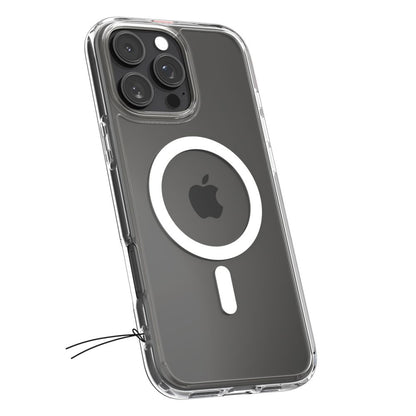 Custodia MagSafe per Apple iPhone 16 Pro, Spigen, Ultra Hybrid, Bianca ACS08129