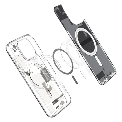 Custodia MagSafe per Apple iPhone 16 Pro, Spigen, Ultra Hybrid Zero One, Beige ACS08137