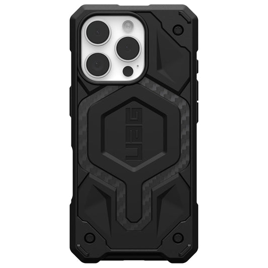 Custodia MagSafe per Apple iPhone 16 Pro, Urban Armor Gear, Monarch Pro Carbon, Nera