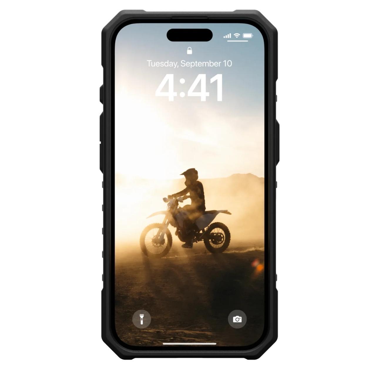 Custodia MagSafe per Apple iPhone 16 Pro, Urban Armor Gear, Pathfinder, Nera