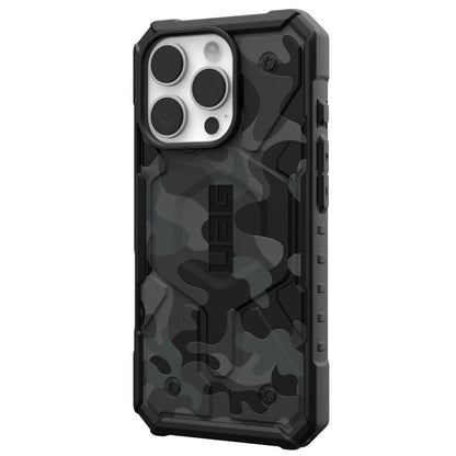Custodia MagSafe per Apple iPhone 16 Pro, Urban Armor Gear, Pathfinder SE Midnight Camo, Camouflage