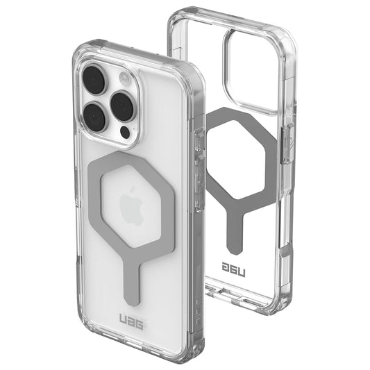 Custodia MagSafe per Apple iPhone 16 Pro, Urban Armor Gear, Plyo, Trasparente