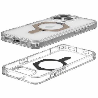Custodia MagSafe per Apple iPhone 16 Pro, Urban Armor Gear, Plyo XTE, Bronzo Trasparente