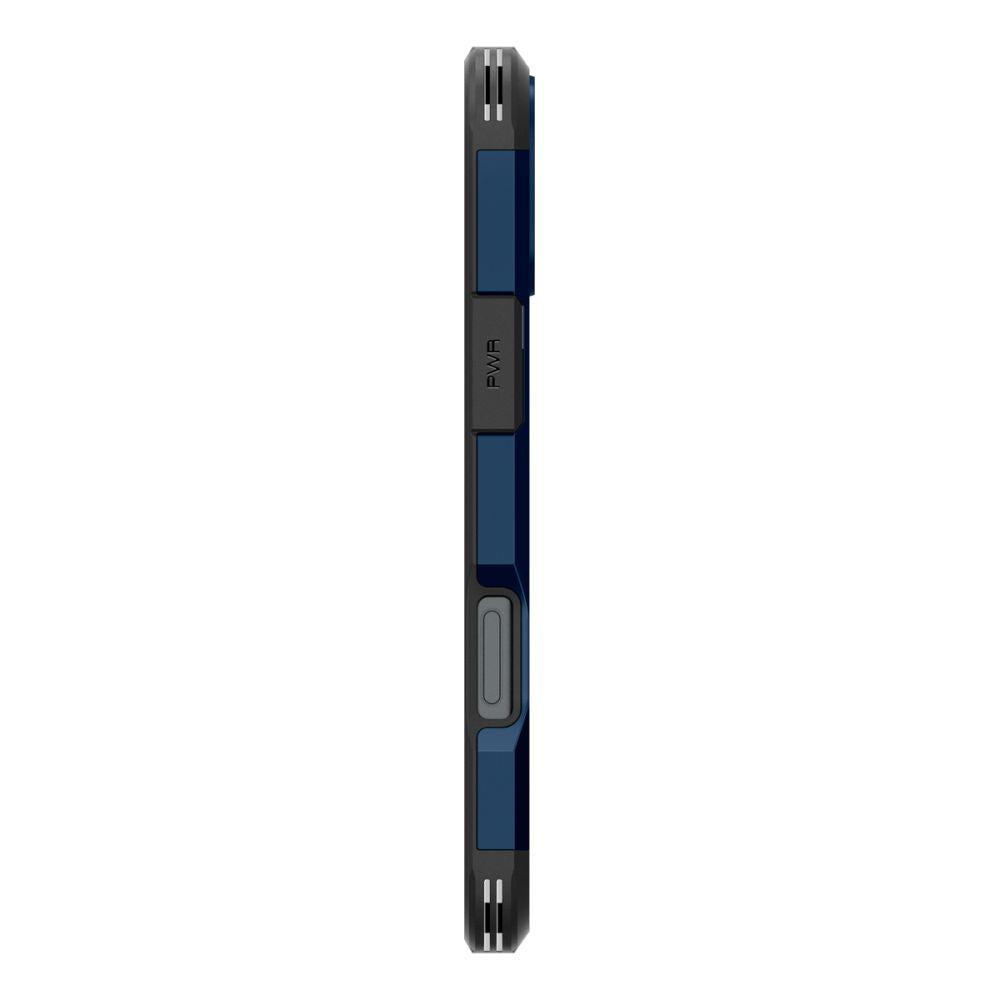 Custodia MagSafe per Apple iPhone 16, Spigen, Tough Armor, Blu Navy ACS08217