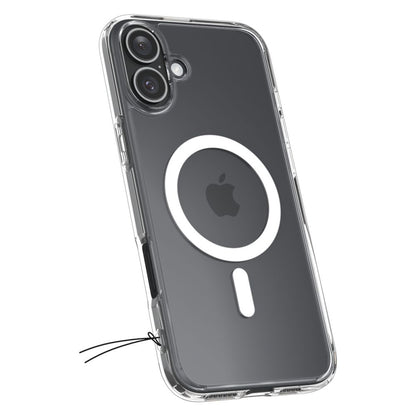 Custodia MagSafe per Apple iPhone 16, Spigen, Ultra Hybrid, Bianca ACS08205