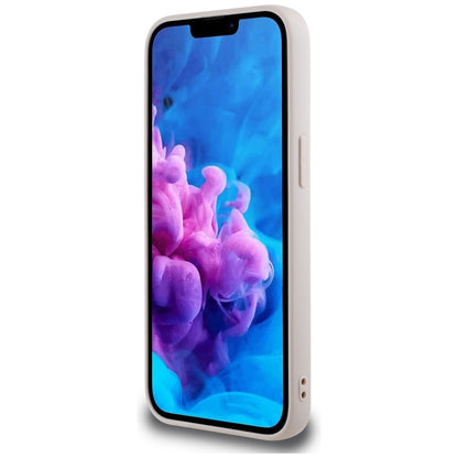 Custodia MagSafe per Apple iPhone 16e, Guess, 4G Ring Classic Logo, Rosa