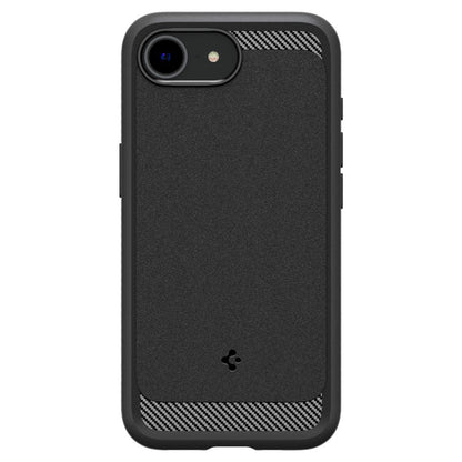 Custodia MagSafe per Apple iPhone 17e / 16e, Spigen, Rugged Armor, Nera Opaca
