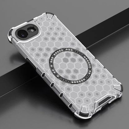Custodia MagSafe per Apple iPhone 17e / 16e, Techsuit, HoneyComb Shield, Nera