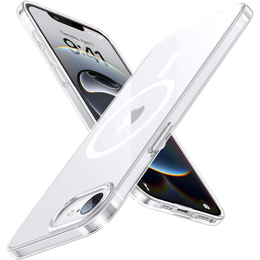 Custodia MagSafe per Apple iPhone 17e / 16e, Torras, OriginFit, Trasparente