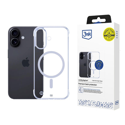 Custodia MagSafe per Apple iPhone 17, 3MK, Solo 20g, Trasparente