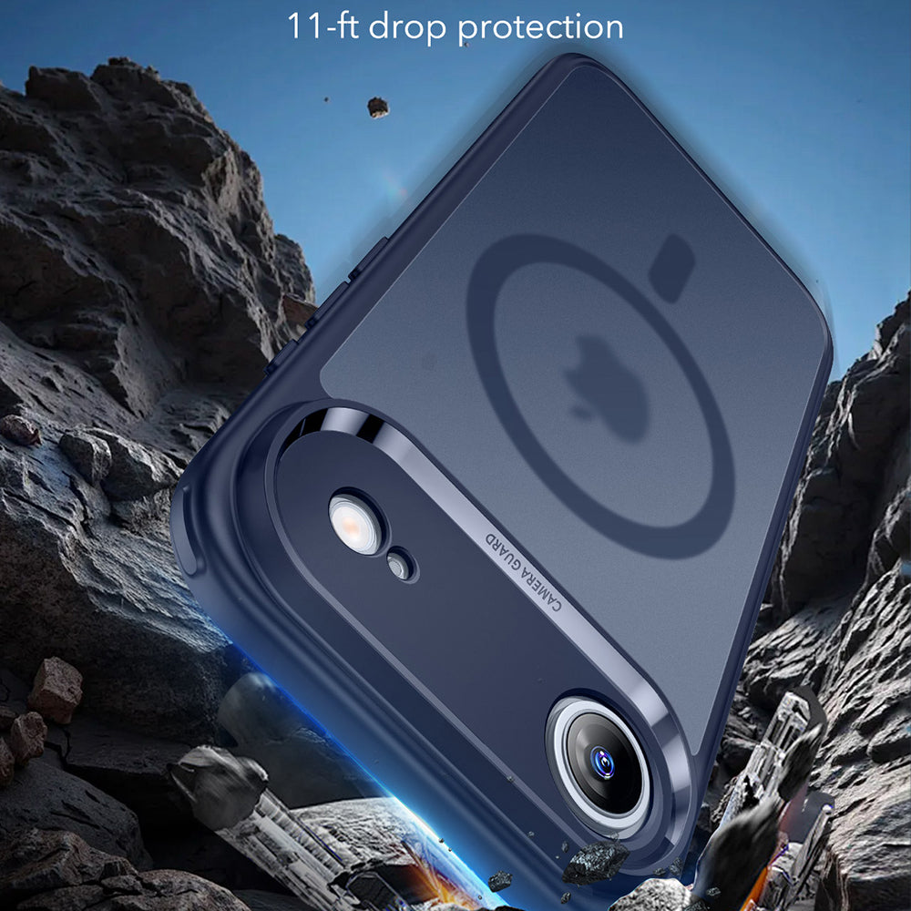 Custodia MagSafe per Apple iPhone 17 Air, ESR, Classic Hybrid, Blu Satinato