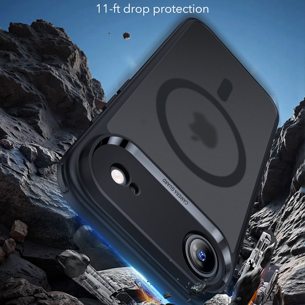 Custodia MagSafe per Apple iPhone 17 Air, ESR, Classic Hybrid, Nera Satinata