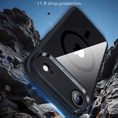 Custodia MagSafe per Apple iPhone 17 Air, ESR, Classic Hybrid, Nera Trasparente