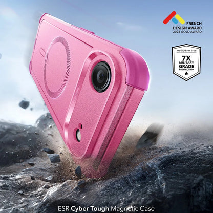 Custodia MagSafe per Apple iPhone 17 Air, ESR, Cyber, Rosa