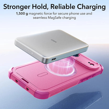 Custodia MagSafe per Apple iPhone 17 Air, ESR, Cyber, Rosa