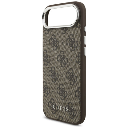 Custodia MagSafe per Apple iPhone 17 Air, Guess, 4G Classic Logo, Marrone