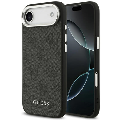 Custodia MagSafe per Apple iPhone 17 Air, Guess, 4G Classic Logo, Nera