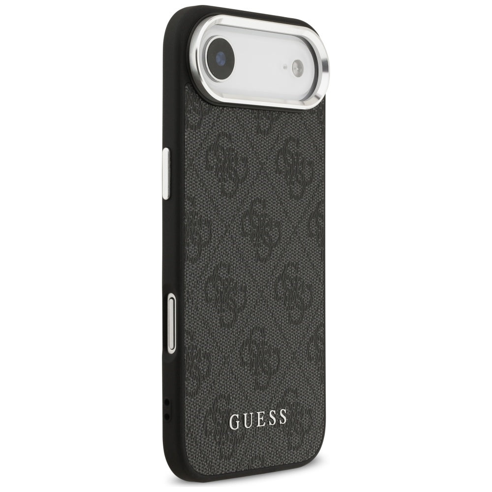 Custodia MagSafe per Apple iPhone 17 Air, Guess, 4G Classic Logo, Nera