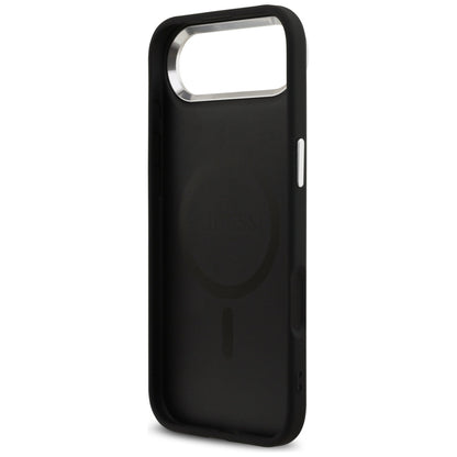 Custodia MagSafe per Apple iPhone 17 Air, Guess, 4G Classic Logo, Nera